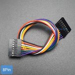 2.54mm Female - Female DuPont Jumper Wire 8Pin 20cm