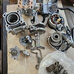 (Xmax 300) ชุดเครื่องยนต์แบบแยกชิ้น Yamaha Xmax 300 แท้ (สินค้า Test Run)