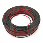 สายไฟ ดำ/แดง 0.5มม ความยาว 100 เมตร