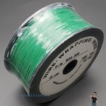 สายไฟอ่อนเส้นเดี่ยว 26AWG B26-300 สีเขียว (ยาว 300 ฟุต)