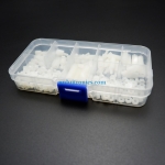 M3 Nylon Hex Spacers / Screw / Nut Stand-off (White - 180 pcs) ชุดน๊อต หกเหลี่ยม