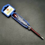 ไขควงวัดไฟปากแบน 3X52mm (AC 100V- 500V)