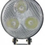 ไฟสปอตไลท์ แอลอีดี 3LEDs SPOT LIGHT กลม 9W 12V/24V ขนาดเลนส์ 3" (ราคาต่อ 2 ดวง)
