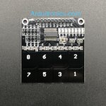 TTP226 8 ช่อง 8-Way Switch Capacitive Touch Module PCB สีดำ