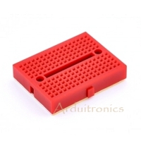 Breadboard 170 จุด สีแดง