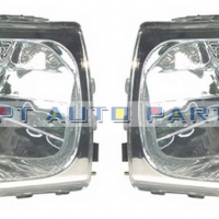 โคมไฟหน้า รุ่นหลอด H4 โตโยต้า ไทเกอร์ D4D TOYOTA / Hilux Tiger D4D 2002 - 2003 / Headlamp ไม่รวมหลอด (ราคาต่อ 1 คู่ ซ้าย-ขวา)