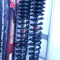 โช้คอัพหลังคู่ YSS สำหรับ Honda Wave 100 New (สปริงสีดำ)