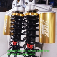 (Xmax) โช้คอัพหลังคู่ YSS รุ่น Gold Series สำหรับ Yamaha Xmax 300 สี ดำ-ทอง