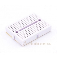 Breadboard 170 จุด สีขาว