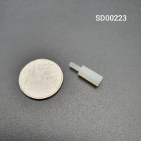 Nylon Screw Spacer M2.5 10mm+ 6mm สีขาว จำนวน 1 ชิ้น