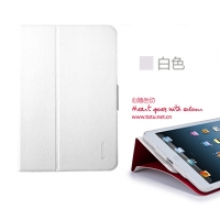 Pre-Order TOTU เคส iPad Mini 2 หมุนได้ 360 องศา มี 4 สี - สีขาว