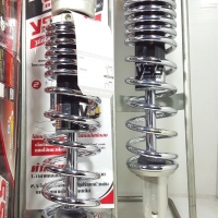 โช้คอัพหลังคู่ YSS รุ่น Z-OFFSET(XL) หูเยื้อง สำหรับ Honda PCX 125,PCX150 สี ดำ/ชุบ