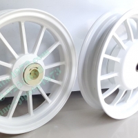 (Yamaha) ล้อแม็กแต่ง ขอบ 12 Yamaha Fino,Fino Fi แท้ สีขาว