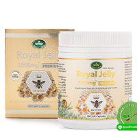 nature king royal jelly premium 1500mg เนเจอร์คิงส์ นมผึ้ง พรีเมี่ยม สูตรใหม่ เข้มข้น