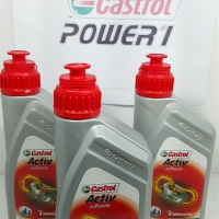 น้ำมันเครื่อง Castrol Active Scooter ขนาด 0.8 L (ขวด)