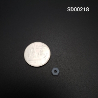 Hex Nylon Nut M2.5 สีขาว จำนวน 1 ชิ้น