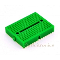 Breadboard 170 จุด สีเขียว