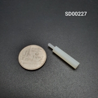 Nylon Screw Spacer M2.5 20mm+ 6mm สีขาว จำนวน 1 ชิ้น