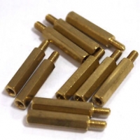 Pillar Nut M3 สูง 20mm + หัว 6mm (10 ตัว) - Male - Female