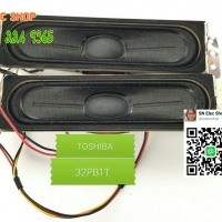 TOSHIBA : 32PB1T ลำโพง