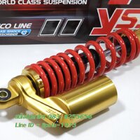 (Click 160 i) โช้คอัพหลังเดี่ยว YSS รุ่น Eco Line สำหรับ Honda Click 160 i สี ดำ/แดง/ทอง