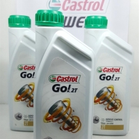 น้ำมัน 2T Castrol Go 2 T ขนาด 1 L (ขวด)