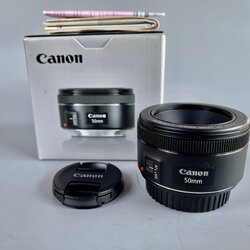 ขายเลนส์ canon 50mm f1.8 STM อปกศ สภาพดี