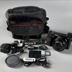 กล้องSony A6300สภาพเหมือนใหม่ไร้รอยเครื่องศูนย์ไทยชัตเตอร์ 4327