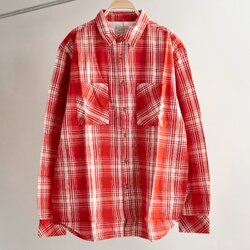 Calle Shadow Check - Blood Orange