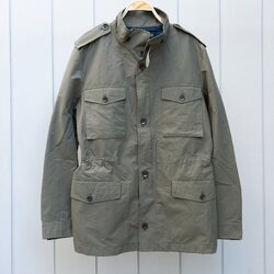 Superdry Essential Technical Field Jacket – Surplus Goods Olive Green