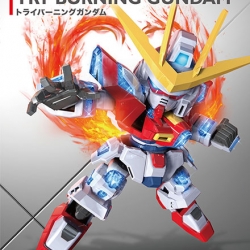 SD Gundam EX-Standard 011 Try Burning Gundam