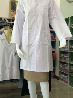 เสื้อกราวน์ยาว แขนยาว