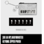 BABYMONSTER - BABYMONSTER [WE GO UP] รอบ POP-UP MD -Keyring Zipper Pouch