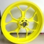 (Mslaz) ชุดวงล้อแม็ก หน้าหลัง Yamaha M-Slaz (สีเขียว) แท้ (ขายเป็นคู่)