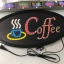 ป้ายไฟcoffee ป้ายCOFFEE ป้ายกาแฟ