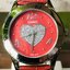 เก็บเก่า ต้องเปลี่ยนสาย นาฬิกาข้อมือผู้หญิง นาฬิกาหน้าปัดสีแดง CASIO รุ่น LTF-123 พื้นหน้าปัดเป็นเปลือกหอยมุก