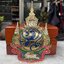 ￼ตราสัญลักษณ์ รัชกาลที่ 9(ภปร) พระราชพิธีมหามงคลเฉลิมพระชนมพรรษา 7 รอบ 5 ธันวาคม 2554 เนื้อโลหะกะไหล่ทองลงยา