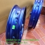 (Mslaz) ชุดวงล้อแม็ก หน้าหลัง Yamaha M-Slaz (สีน้ำเงิน) แท้ (ขายเป็นคู่)