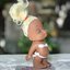 ￼Vintage 1968 KWK Japan Rubber Viny Doll ปั๊ม JAPAN คอด้านหลัง และใต้เท้า ตุ๊กตาเด็กดำ ตุ๊กตาผิวสี Made In Japan
