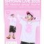 aespa -SMTOWN LIVE 2025 1st OFFICIAL MD - T-shirt สี pink ver - ระบุ size M หรือ L