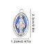 5เหรียญ คาทอลิก พระแม่มารีย์ ขนาด 1.2 * 2.3 cm