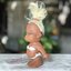 ￼Vintage 1968 KWK Japan Rubber Viny Doll ปั๊ม JAPAN คอด้านหลัง และใต้เท้า ตุ๊กตาเด็กดำ ตุ๊กตาผิวสี Made In Japan
