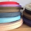 สายกระเป๋าผ้า (สีที่ 1-7) กว้าง 12 mm (ครึ่งนิ้ว) เนื้อฝ้ายย้อมสี cotton webbing tape แบ่งขายเป็นเมตร