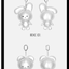 Red Velvet - IRENE & SEULGI 'TILT' OFFICIAL MD -TILT DOLL KEY RING - ระบุ ชื่อที่ต้องการ