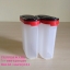 TUPPERWARE PEPPER SALT SHAKER SET OF 2