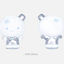 aespa - [SYNK : aeXIS LINE MD]. -14CM STANDING DOLL แบบ winter