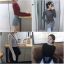 Pre-Order เสื้อยืด ผ้าฝ้าย แขนยาว เนื้อบาง คอปาด มีสีดำ ขาว เทา แดง