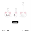 ITZY - ON AIR. -TWINZY PLUSH FACE MIRROR ระบุ ชื่อที่ต้องการ