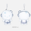 aespa - [SYNK : aeXIS LINE MD]. -FANLIGHT DOLL KEY RING (SILVER ver.). แบบ winter