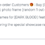 ENHYPEN - [DARK BLOOD] ปกสุ่ม (โปสเตอร์ พับอยู่ใน อัลบั้มนะคะ ) แบบได้ของแถมเพิ่ม จาก weverse - ส่ง เรือ